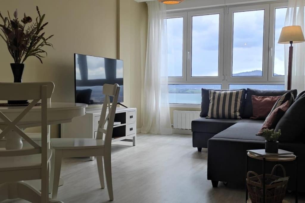 C01A05 Precioso Apartamento Con Vistas Al Mar Santander Exterior foto